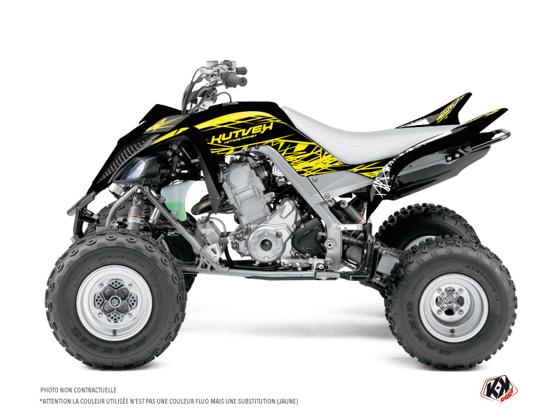 Kit Decorazione Quad Eraser Fluo Yamaha 660 Raptor Giallo (2001-2005)