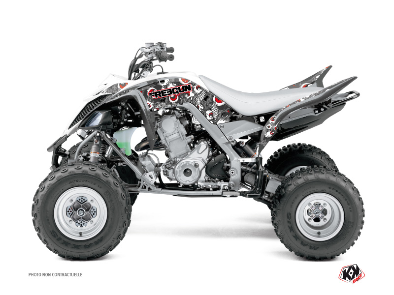 Kit Decor Quad Freegun Eyed Yamaha 660 Raptor Rosso (2001-2005)