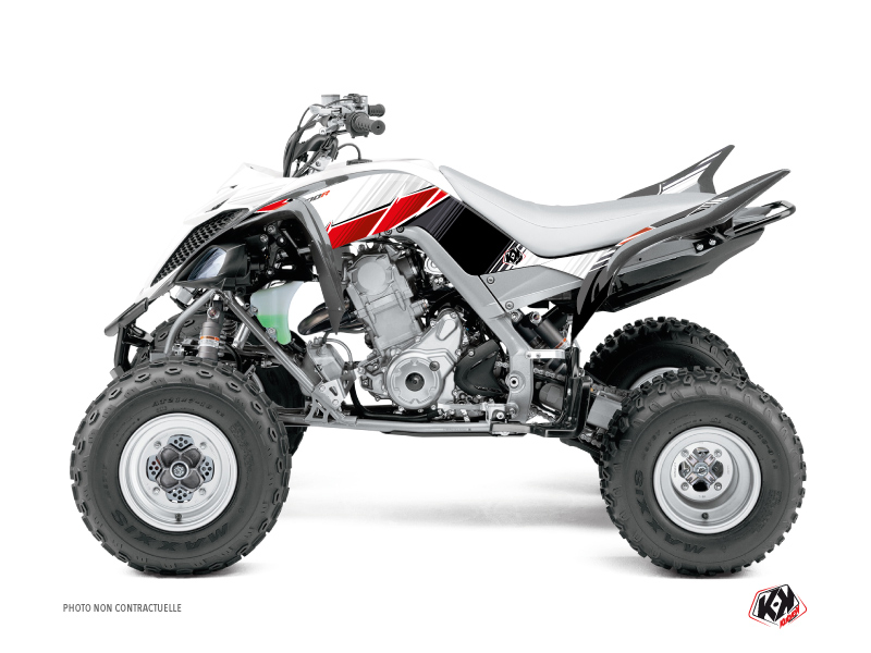 Kit Decor Quad Stripe Yamaha 700 Raptor Rosso (2006-2012)