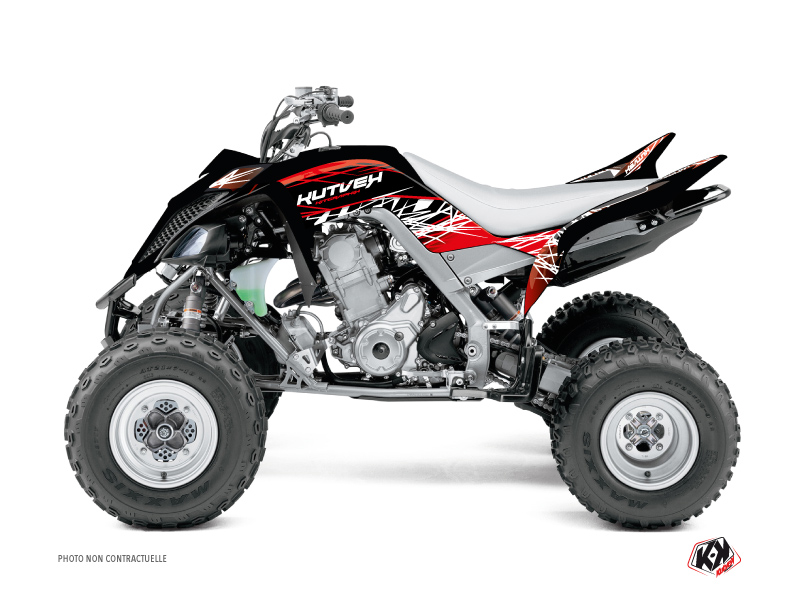 Kit Decorazione Quad Eraser Yamaha 700 Raptor Rosso Bianco (2006-2012)