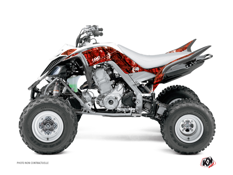 Kit Decor Quad Camo Yamaha 700 Raptor Rosso (2013-2023)