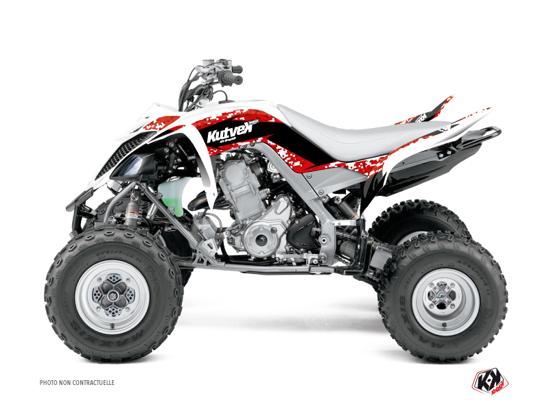 Kit Decorazione Quad Predator Yamaha 700 Raptor Rosso (2013-2023)