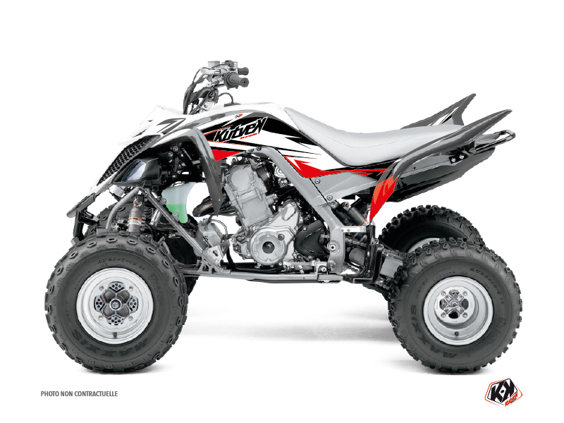 Kit Decorazione Quad Stage Yamaha 700 Raptor Nero Rosso (2013-2023)