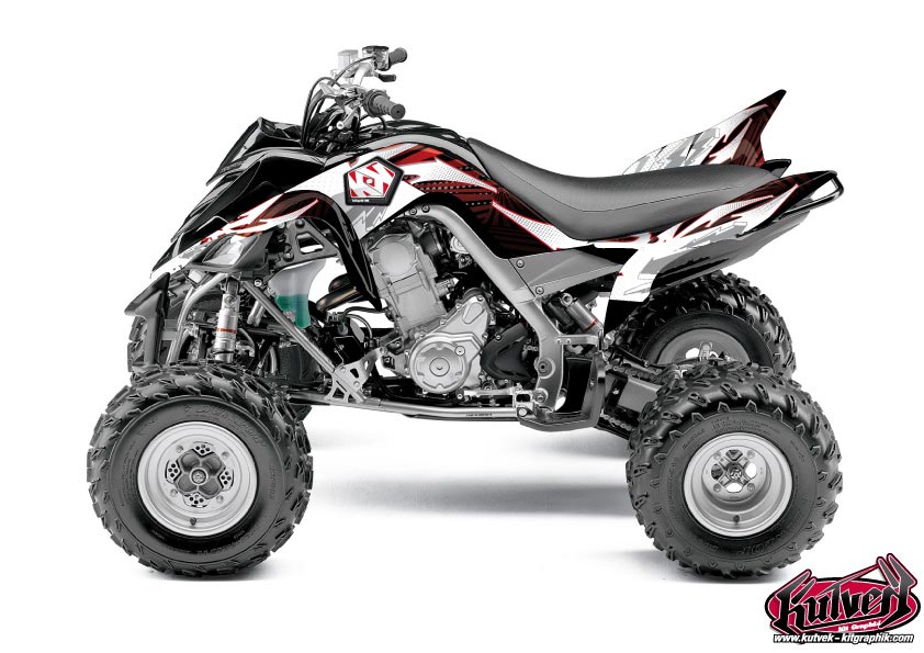 Kit Decorazione Quad Graff Yamaha 700 Raptor Rosso (2013-2023)