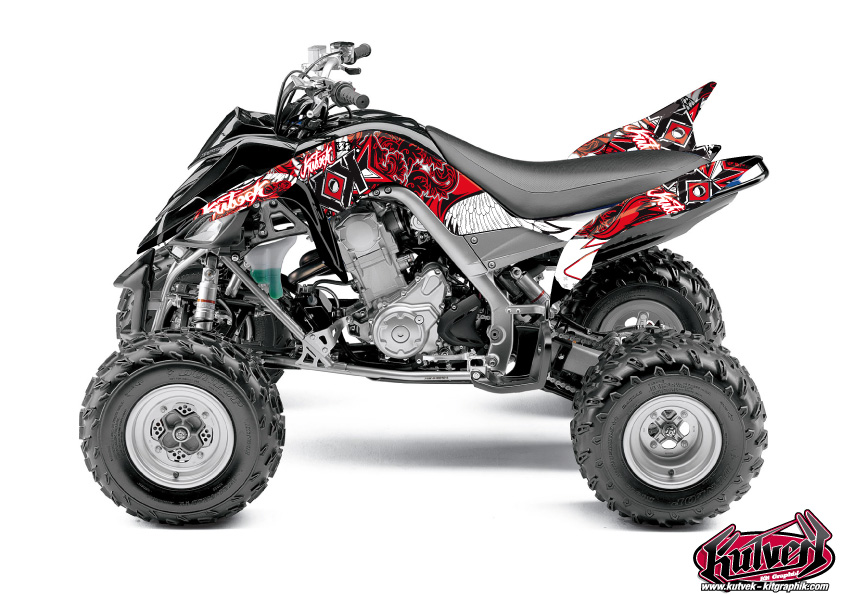Kit Decor Quad Demon Yamaha 700 Raptor Rosso (2013-2023)
