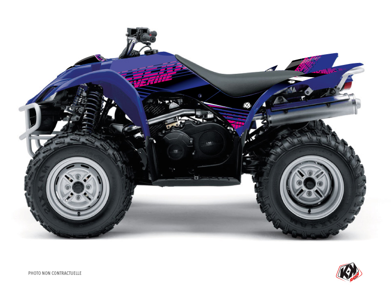 Kit Decorazione Quad Flow Yamaha 350-450 Wolverine Rosa (2006-2009)