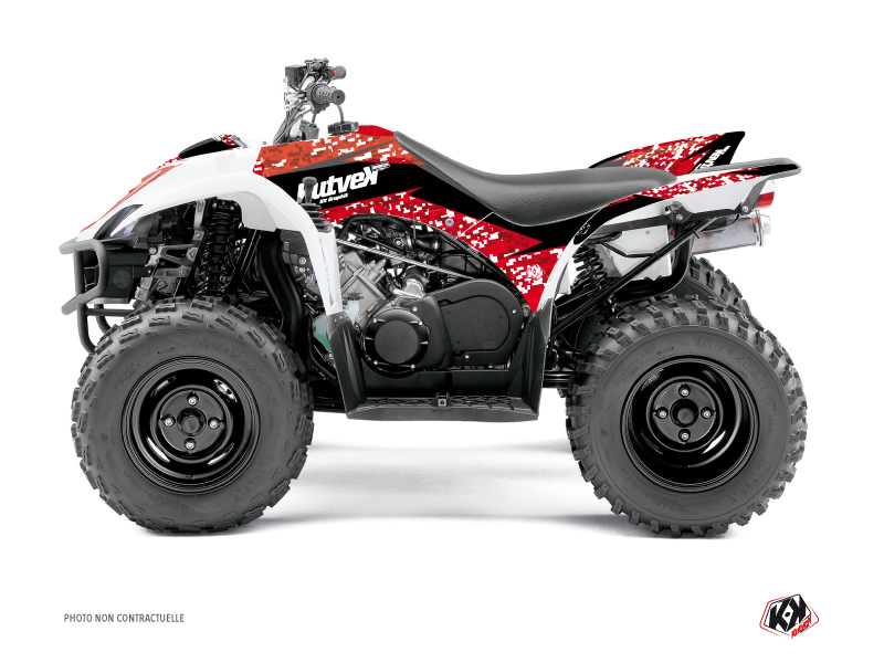 Kit Decorazione Quad Predator Yamaha 350-450 Wolverine Rosso (2006-2009)