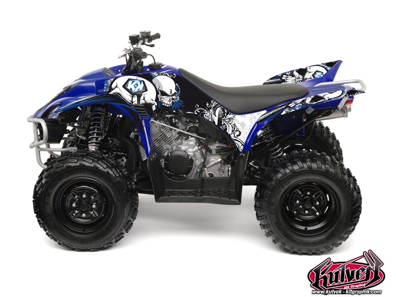 Kit Decor Quad Trash Yamaha 350-450 Wolverine Nero Blu (2006-2009)