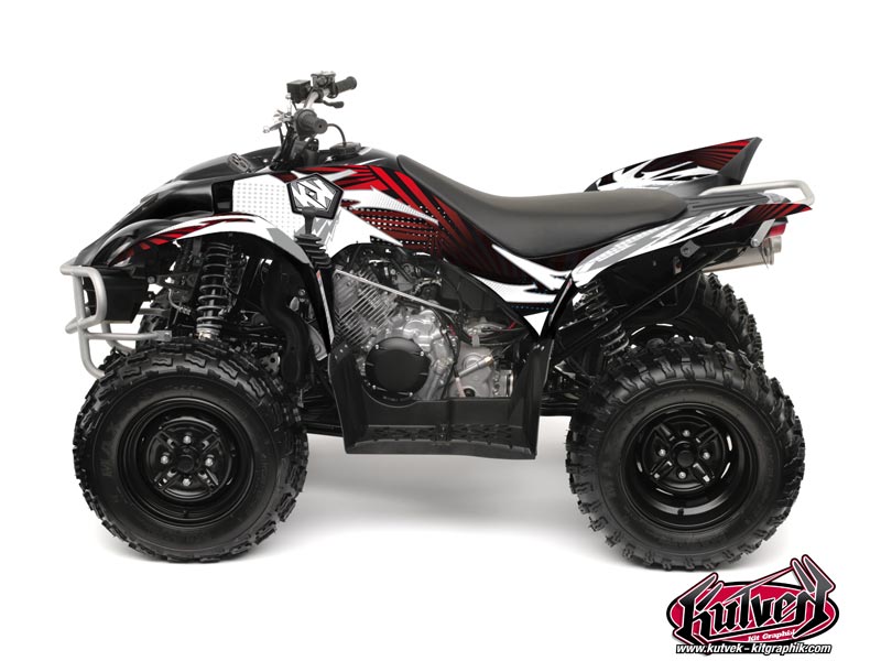 Kit Decor Quad Graff Yamaha 350-450 Wolverine Rosso (2006-2009)