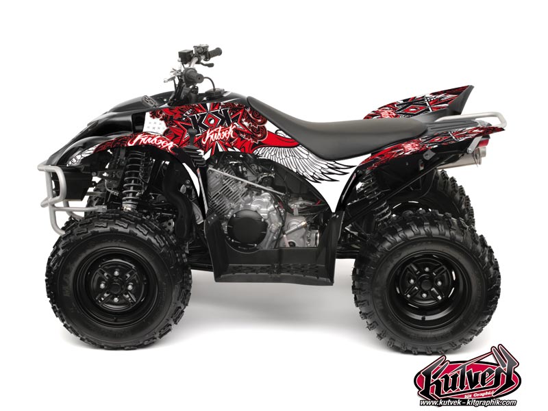 Kit Decorazione Quad Demon Yamaha 350-450 Wolverine Rosso (2006-2009)