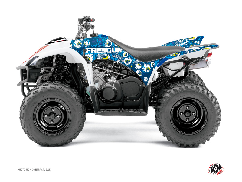 Kit Decor Quad Freegun Eyed Yamaha 350-450 Wolverine Blu (2006-2009)