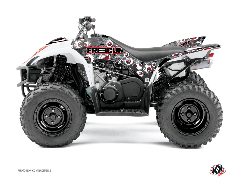 Kit Decorazione Quad Freegun Eyed Yamaha 350-450 Wolverine Rosso (2006-2009)