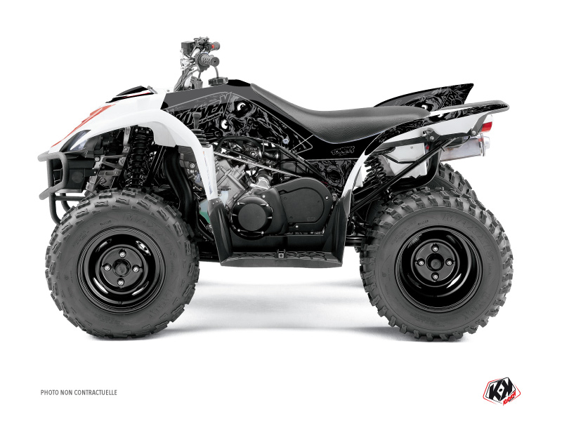 Kit Decor Quad Zombies Dark Yamaha 350-450 Wolverine Nero (2006-2009)