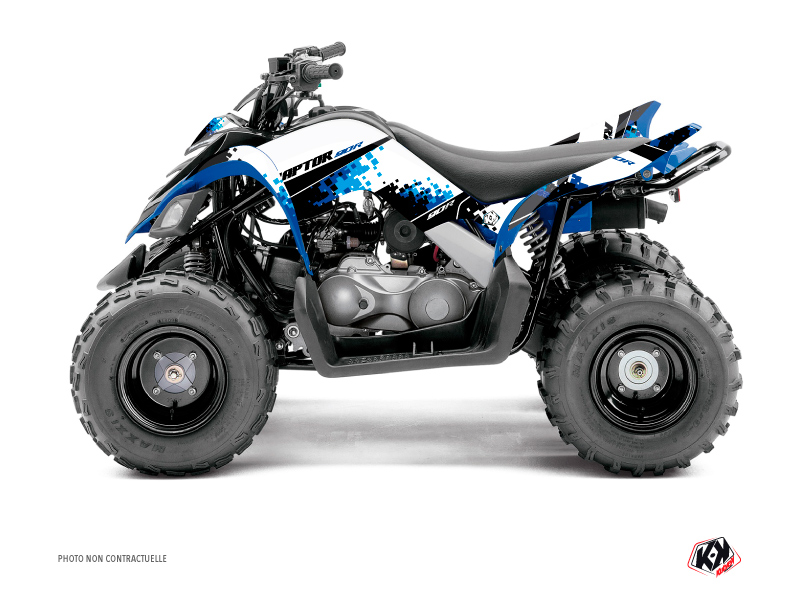 Kit Decor Quad Hangtown Yamaha 90 Raptor Blu (2009-2023)