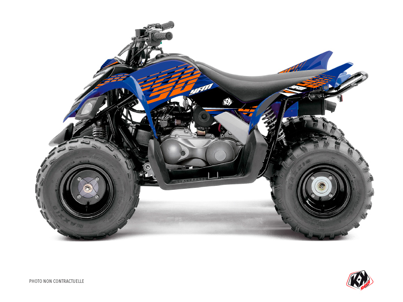 Kit Decor Quad Flow Yamaha 90 Raptor Arancione (2009-2023)