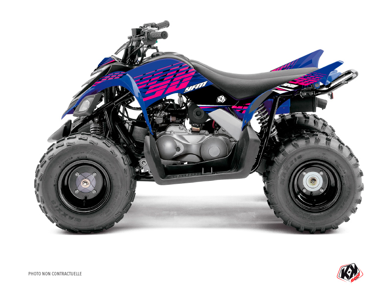 Kit Decor Quad Flow Yamaha 90 Raptor Rosa (2009-2023)