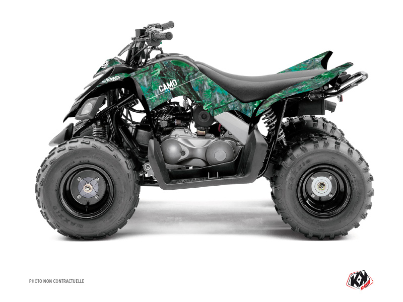 Kit Decor Quad Camo Yamaha 90 Raptor Verde (2009-2023)