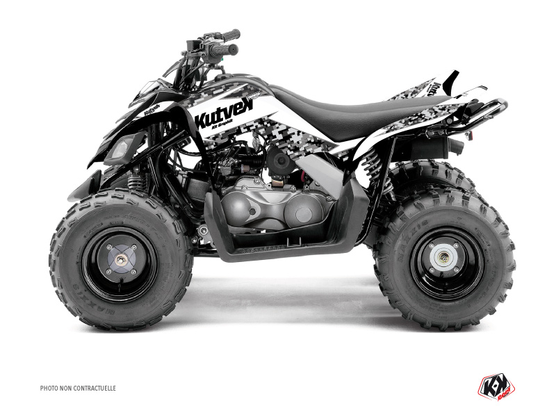 Kit Decorazione Quad Predator Yamaha 90 Raptor Bianco (2009-2023)