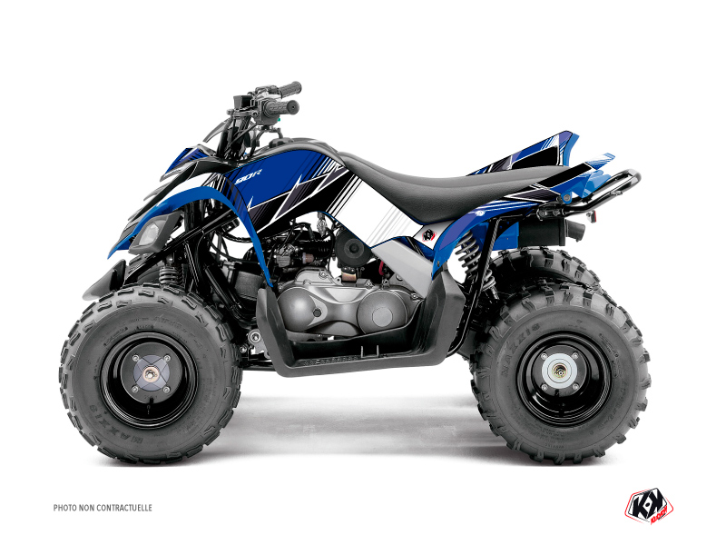 Kit Decor Quad Stripe Yamaha 90 Raptor Blu (2009-2023)