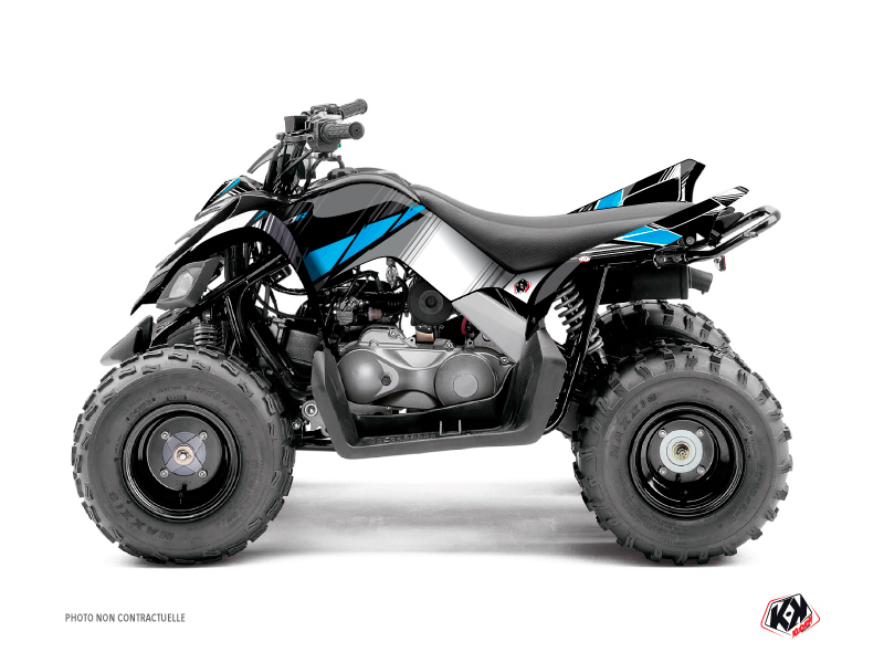 Kit Decor Quad Stripe Yamaha 90 Raptor Nero (2009-2023)