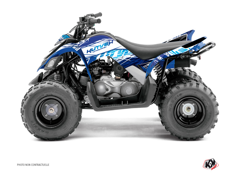 Kit Decor Quad Eraser Yamaha 90 Raptor Blu (2009-2023)