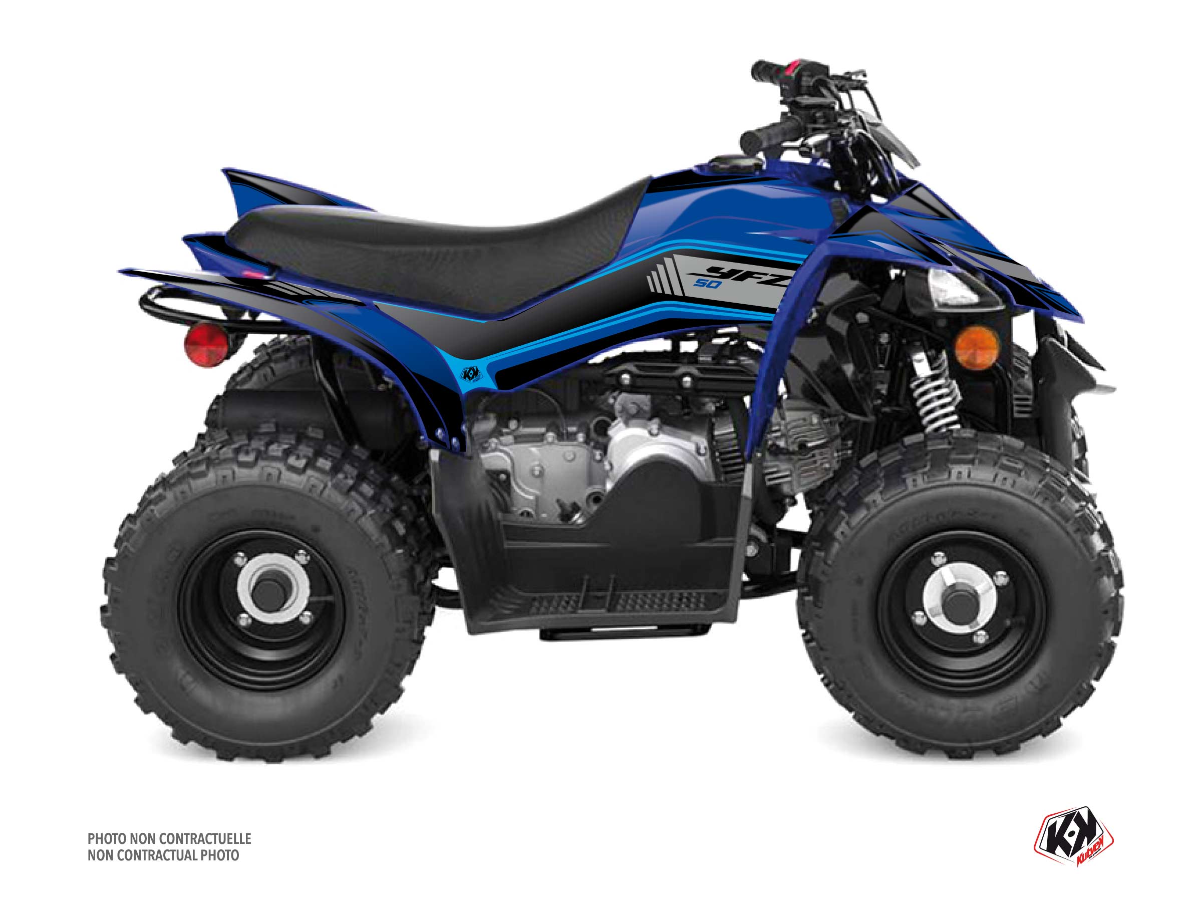 Kit Decor Quad Corporate Yamaha 50 YFZ Blu (2016-2023)