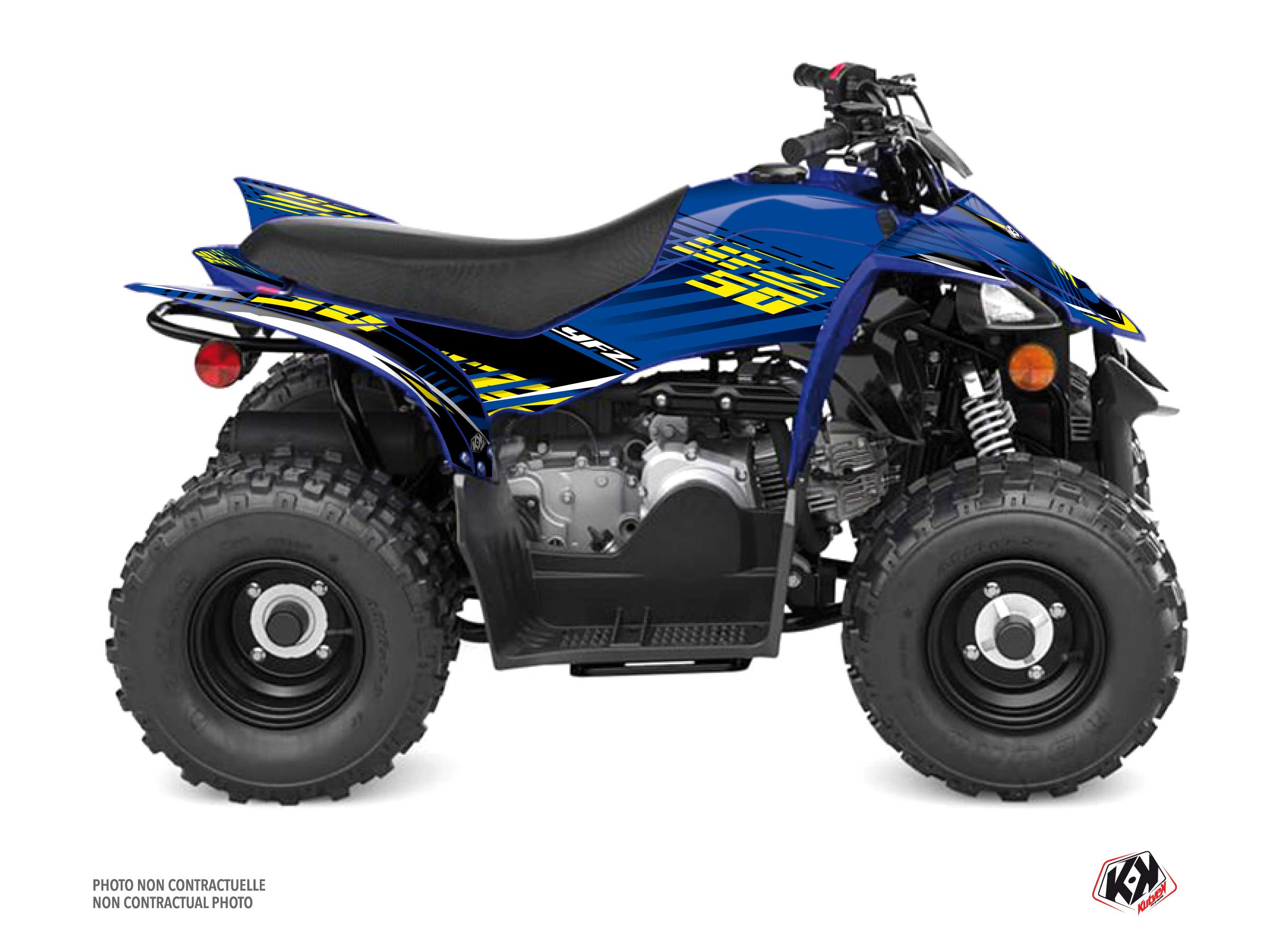 Kit Decorazione Quad Flow Yamaha 50 YFZ Giallo (2016-2023)