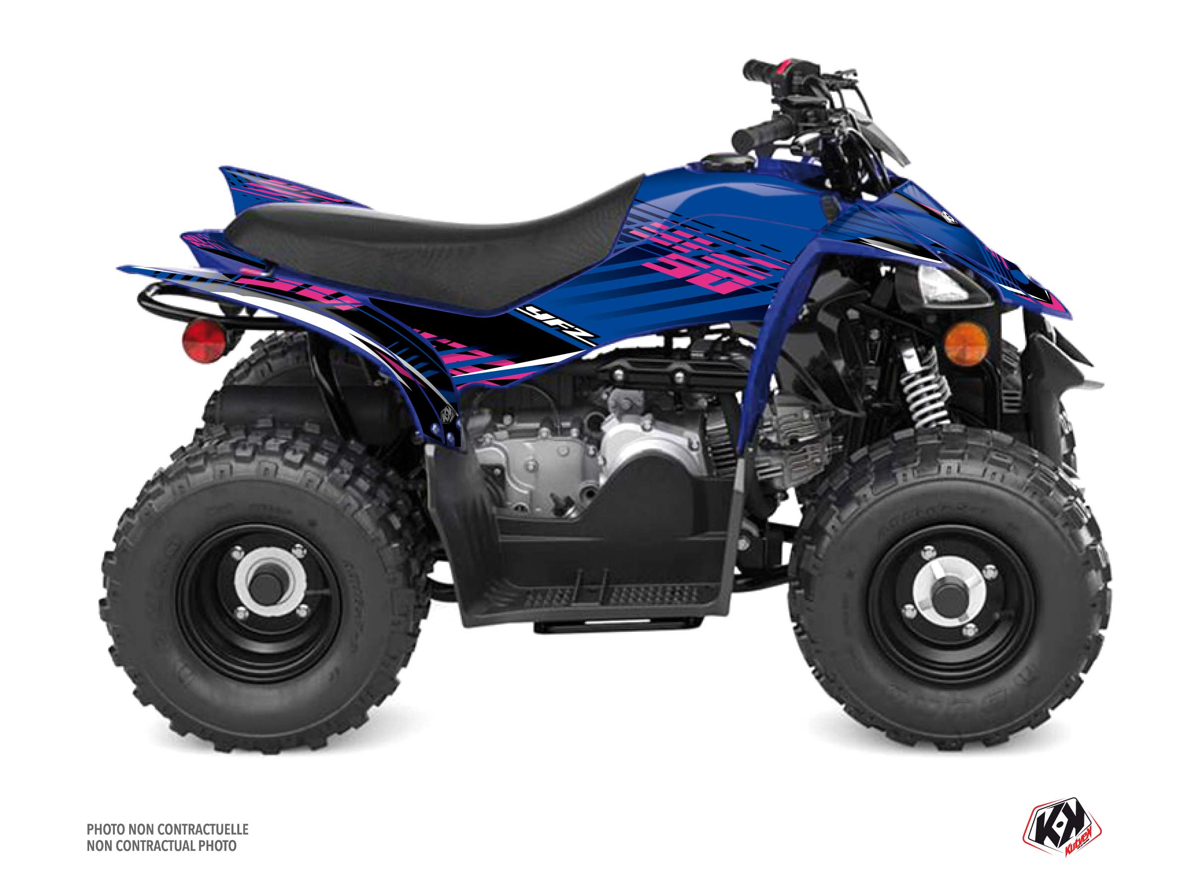 Kit Decor Quad Flow Yamaha 50 YFZ Rosa (2016-2023)