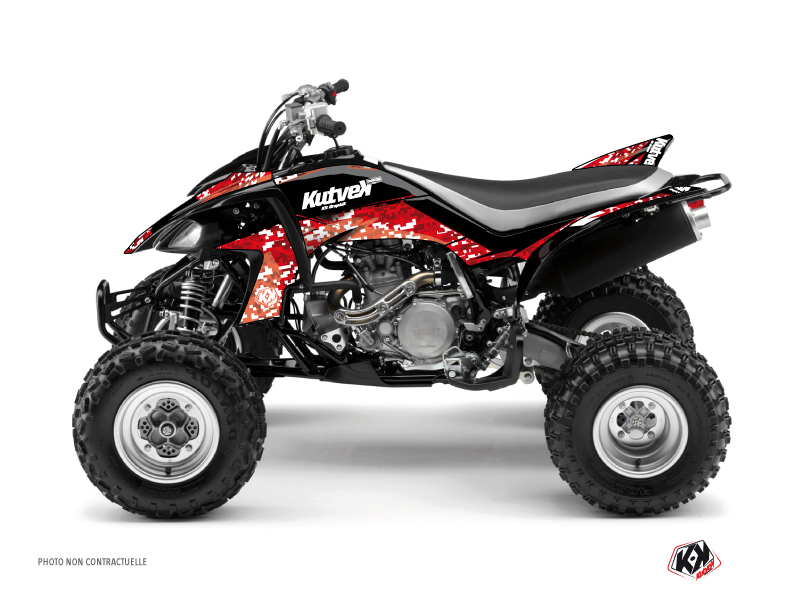 Kit Decor Quad Predator Yamaha 450 YFZ Rosso (2004-2009)