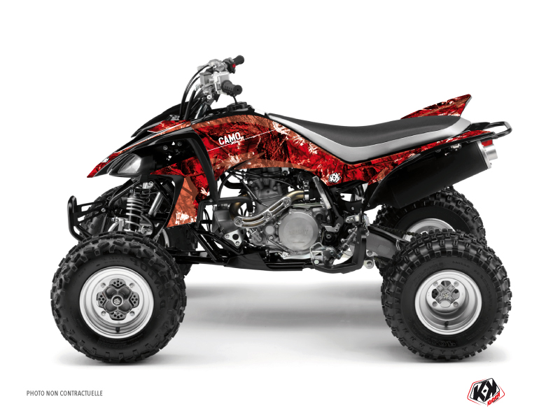 Kit Decor Quad Camo Yamaha 450 YFZ Rosso (2012-2013)