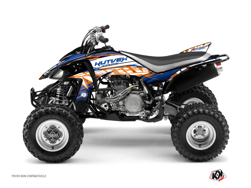 Kit Decorazione Quad Eraser Yamaha 450 YFZ Blu Arancione (2012-2013)