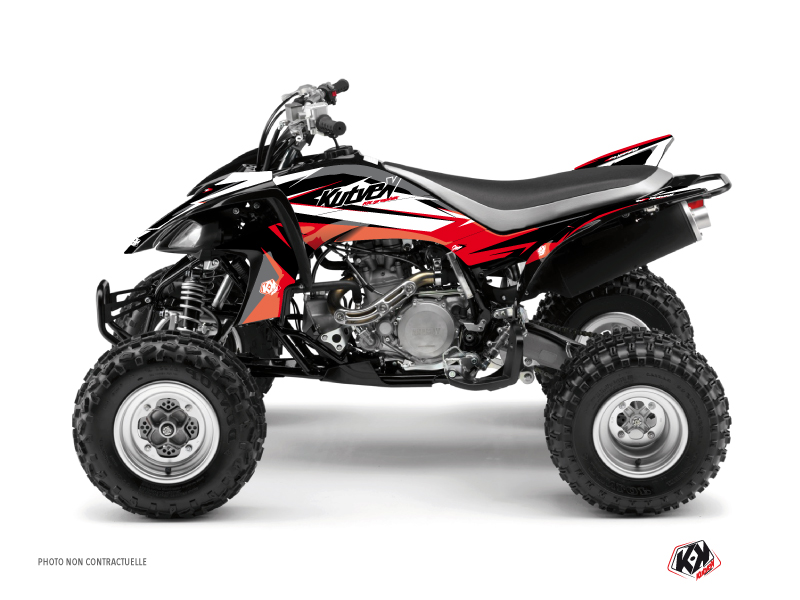 Kit Decor Quad Stage Yamaha 450 YFZ Nero Rosso (2012-2013)