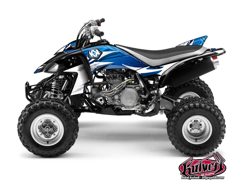 Kit Decor Quad Graff Yamaha 450 YFZ Blu (2012-2013)