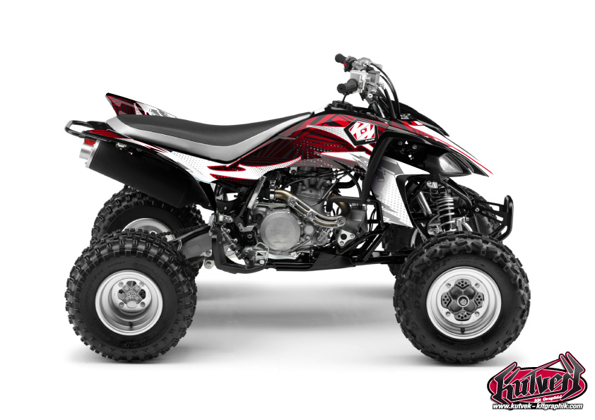 Kit Decor Quad Graff Yamaha 450 YFZ Rosso (2012-2013)