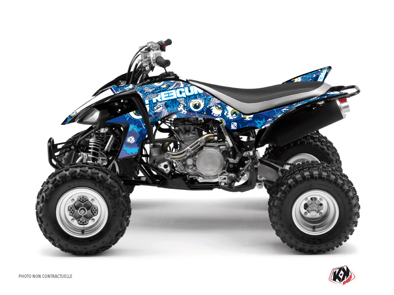 Kit Decor Quad Freegun Eyed Yamaha 450 YFZ Blu (2012-2013)