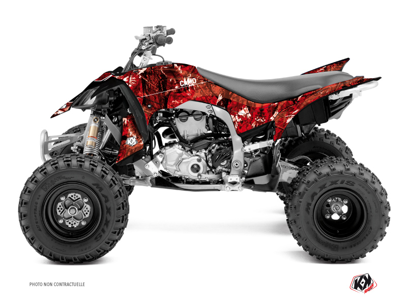 Kit Decor Quad Camo Yamaha 450 YFZ R Rosso (2009-2013)