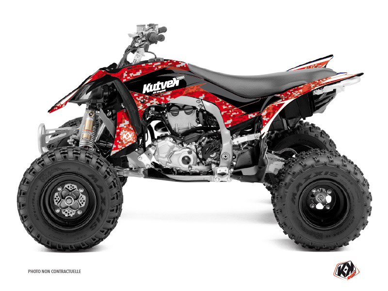 Kit Decorazione Quad Predator Yamaha 450 YFZ R Rosso (2009-2013)