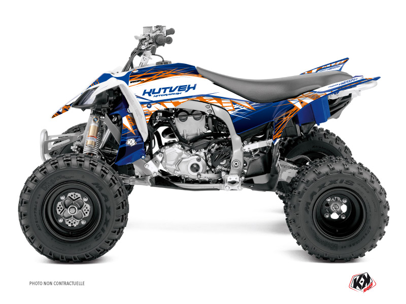 Kit Decorazione Quad Eraser Yamaha 450 YFZ R Blu Arancione (2009-2013)