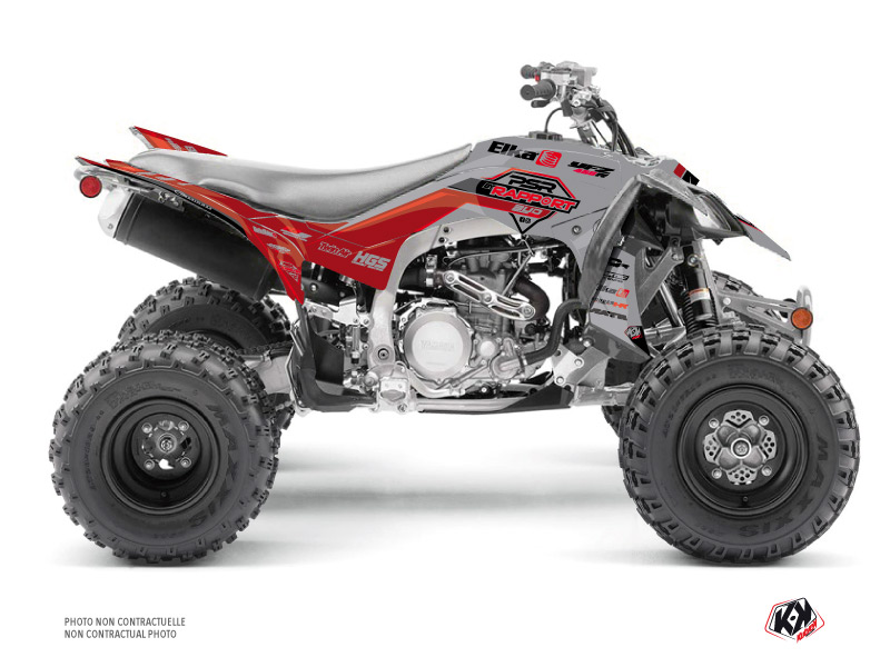 Kit Decor Quad Replica By Rapport K20 Yamaha 450 YFZ R Grigio Rosso (2009-2013)