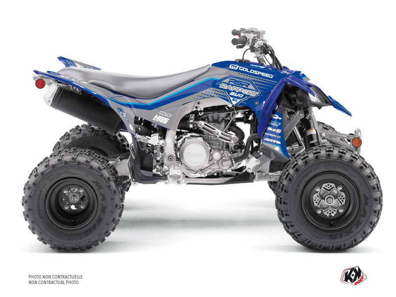 Kit Decor Quad Replica By Rapport K20 Yamaha 450 YFZ R Blu Grigio (2009-2013)