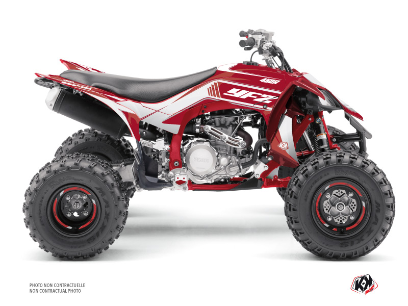 Kit Decor Quad Corporate Yamaha 450 YFZ R Rosso Nero (2014-2023)