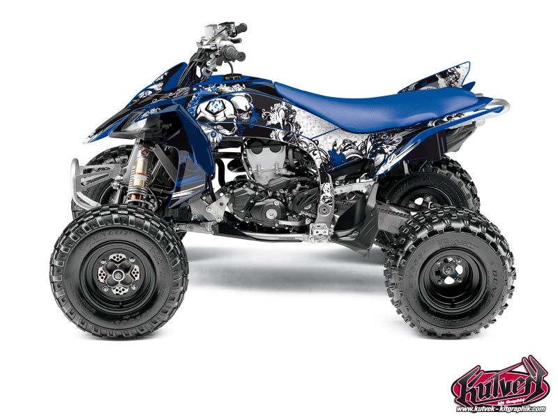 Kit Decorazione Quad Trash Yamaha 450 YFZ R Nero Blu (2014-2023)