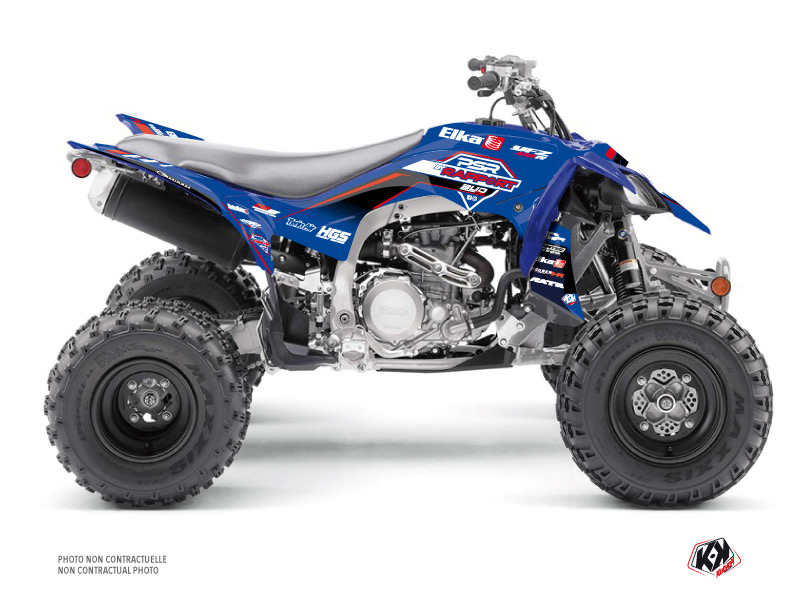 Kit Decor Quad Replica By Rapport K20 Yamaha 450 YFZ R Blu Rosso (2014-2023)