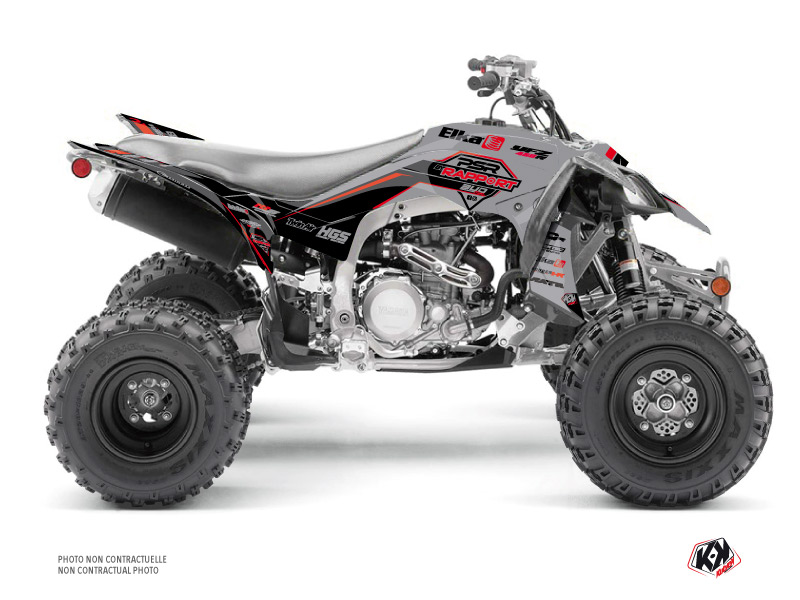 Kit Decor Quad Replica By Rapport K20 Yamaha 450 YFZ R Grigio Nero (2014-2023)