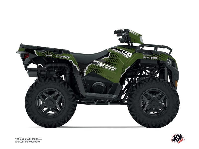 Kit Decor Quad Splinter Polaris 570 Sportsman Verde (2021-2023)