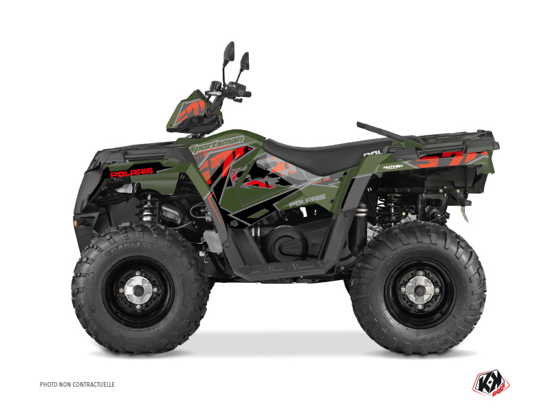 Kit Decorazione Quad Visor Polaris 570 Sportsman Forest Verde (2021-2023)