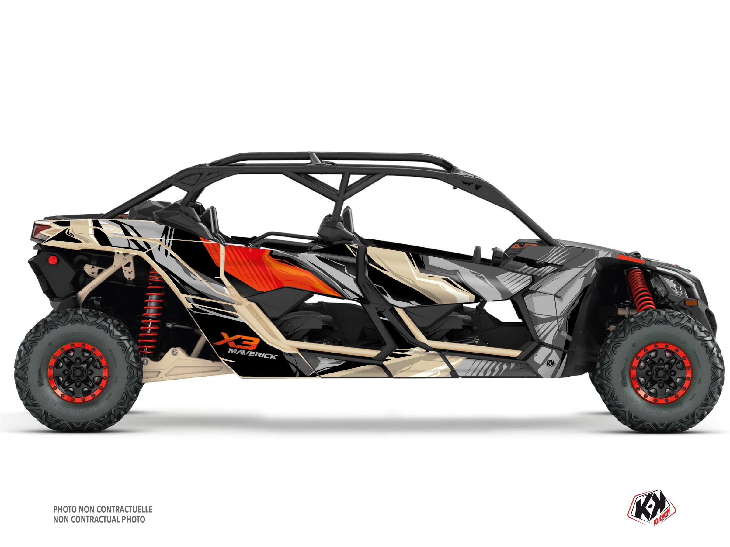 Kit Decor SSV Kliff Can Am Maverick X3 MAX Sabbia (2017-2023)