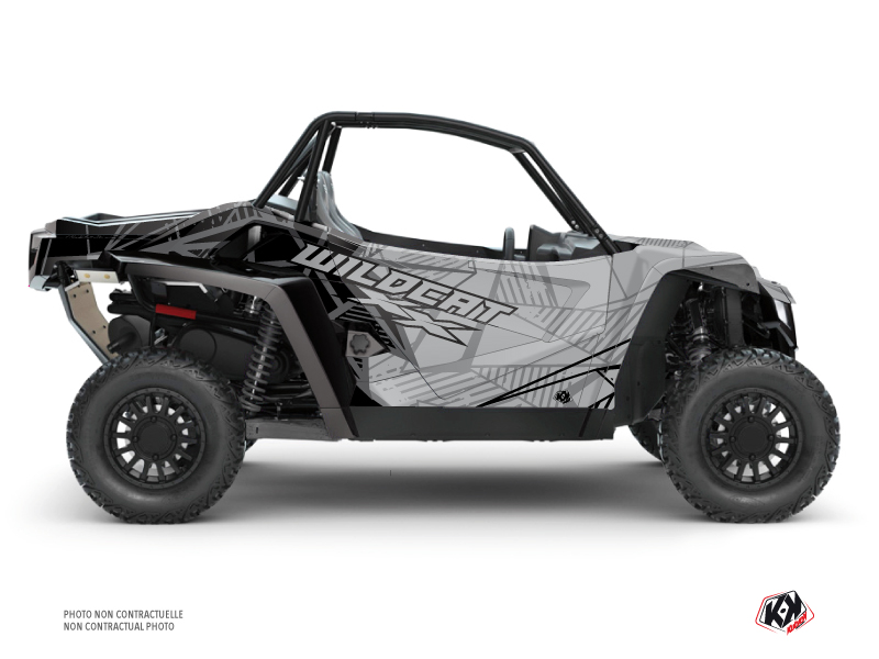 Kit Decor SSV Requiem Arctic Cat Textron Wildcat XX Nero Grigio (2017-2023)