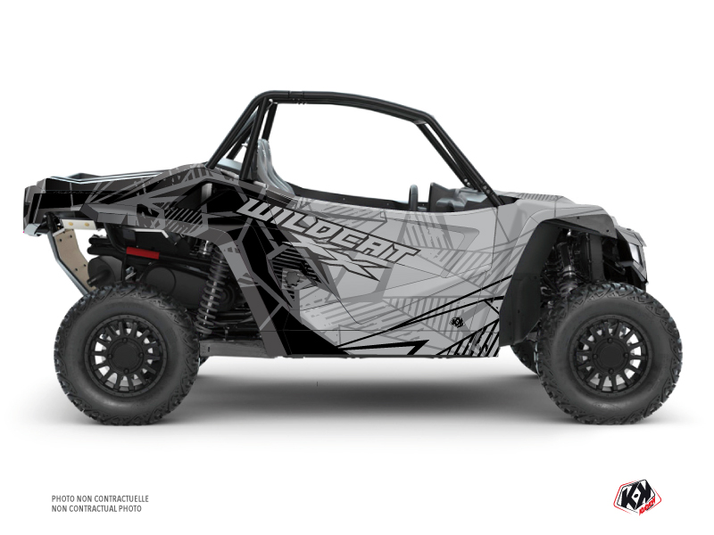 Kit Decor SSV Requiem Arctic Cat Textron Wildcat XX Nero Grigio FULL (2017-2023)