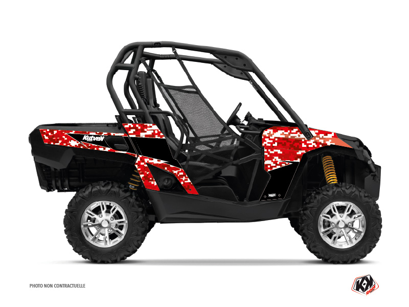 Kit Decor SSV Predator Can Am Commander Rosso (2012-2018)